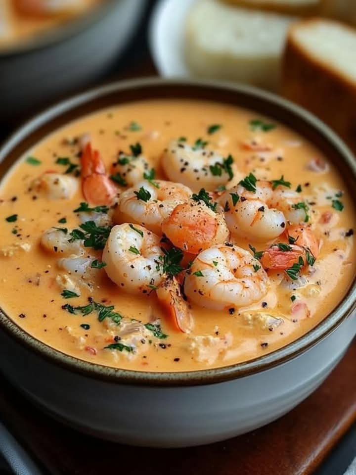 Creamy Shrimp Bisque A Luxurious Seafood Treat CYSSERO