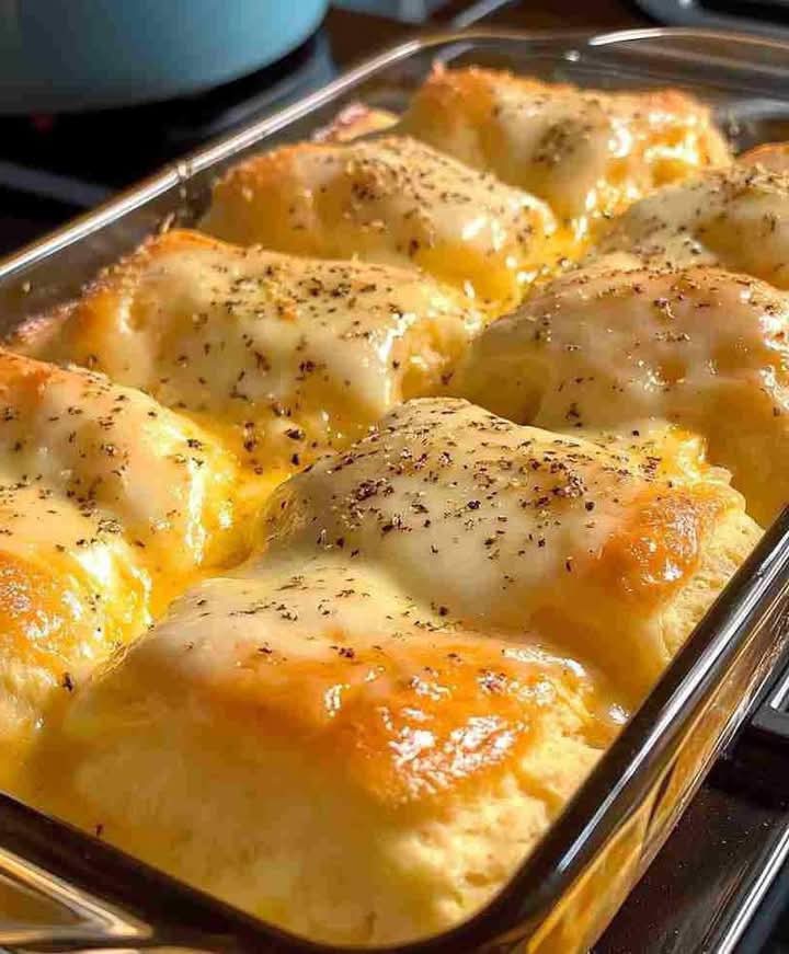 Cheesy Chicken Stuffed Puff Pastry Bake Recipe Cyssero