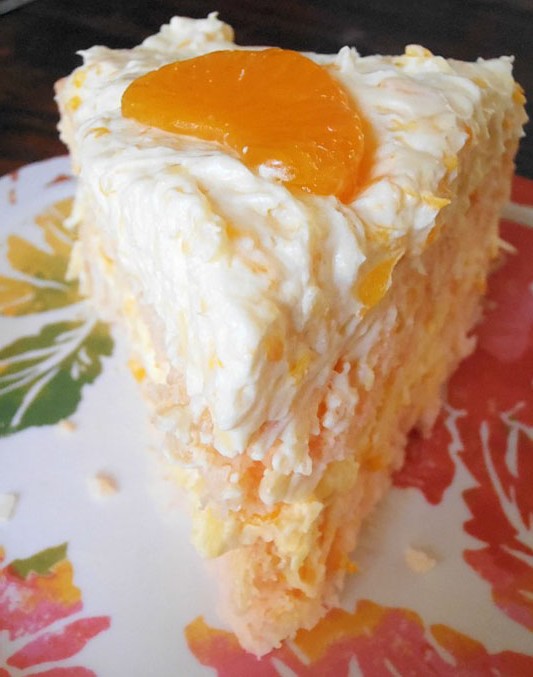 Orange Coconut Cake Cyssero