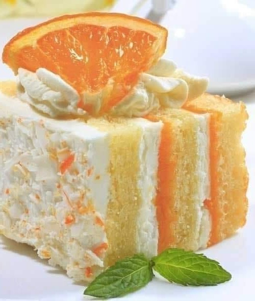 Orange Cream Cake Cyssero