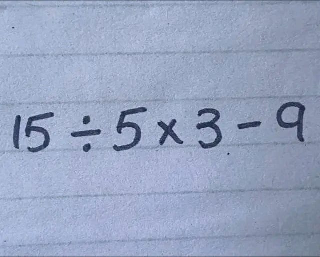 in mathematics order of operations