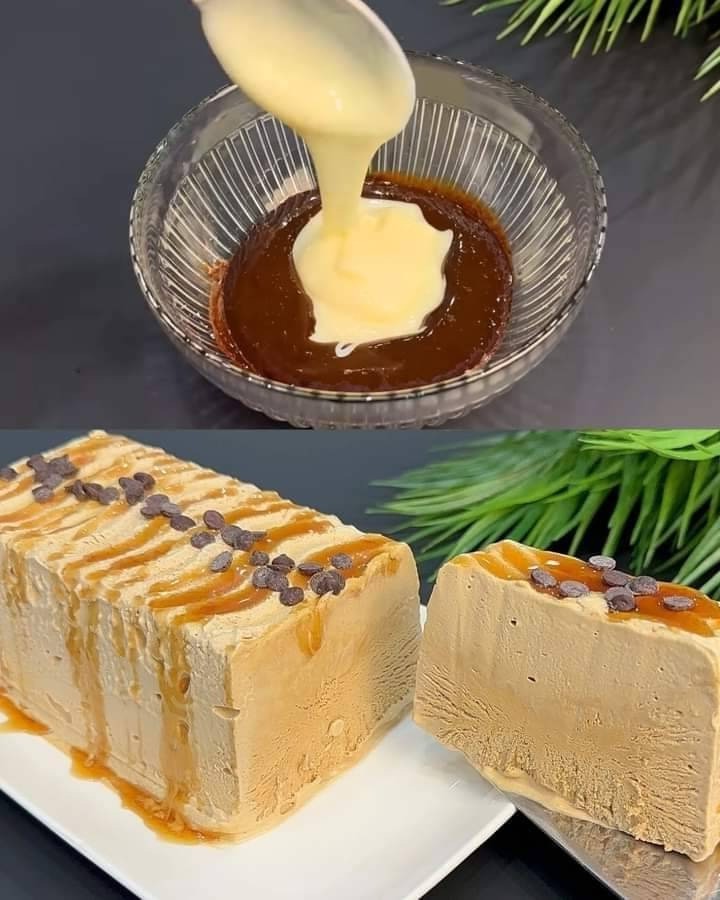 Caramel Coffee Ice Cream Cake Cyssero