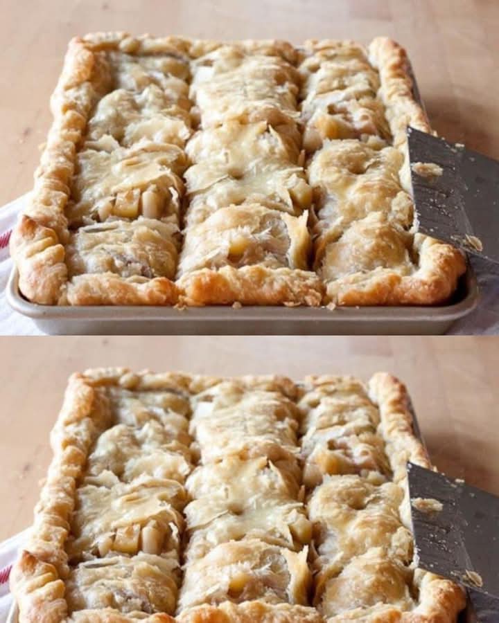 Rustic Apple Pie R Rustic Apple Slab Pie - CYSSERO