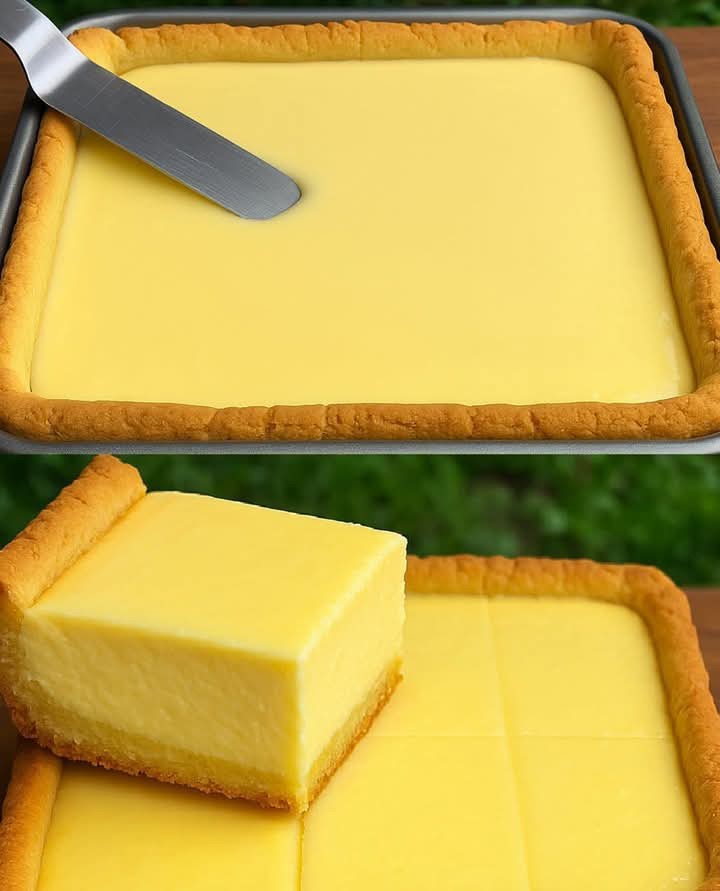 Lemon Slab Creamy Lemon Bar Slab - CYSSERO