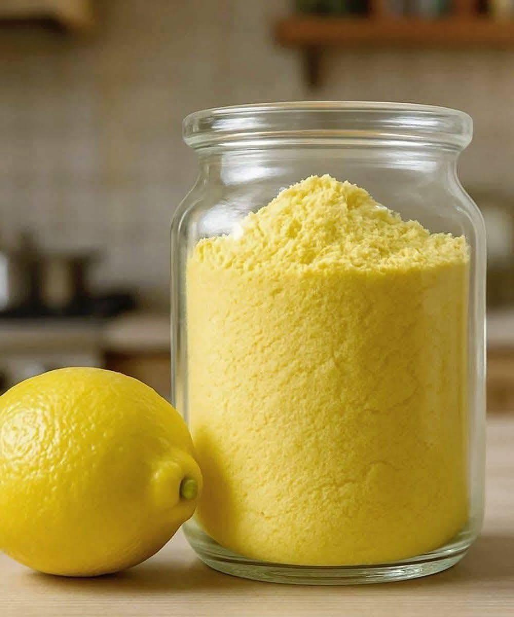 Homemade Lemon Powder - CYSSERO