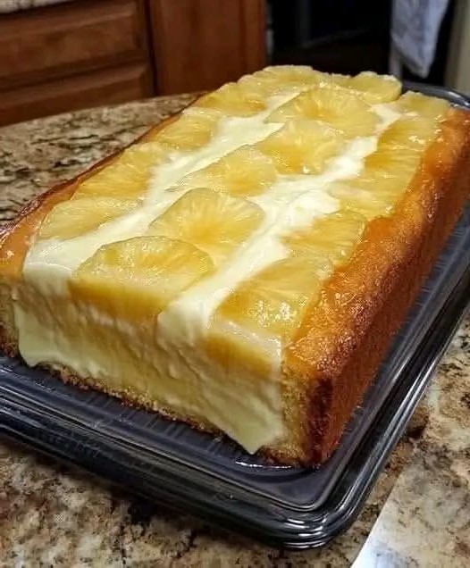 Pineapple Cream Cheese Cake Cyssero