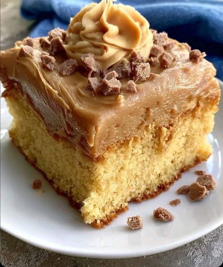 Moist Vanilla Cake with Caramel Buttercream - CYSSERO